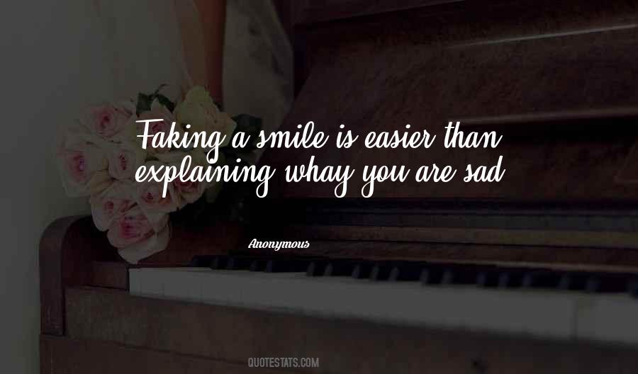 Smile Even Sad Quotes #310423