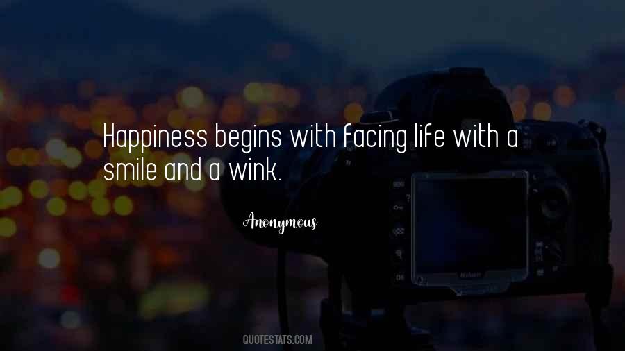 Smile Happiness Life Quotes #1102466