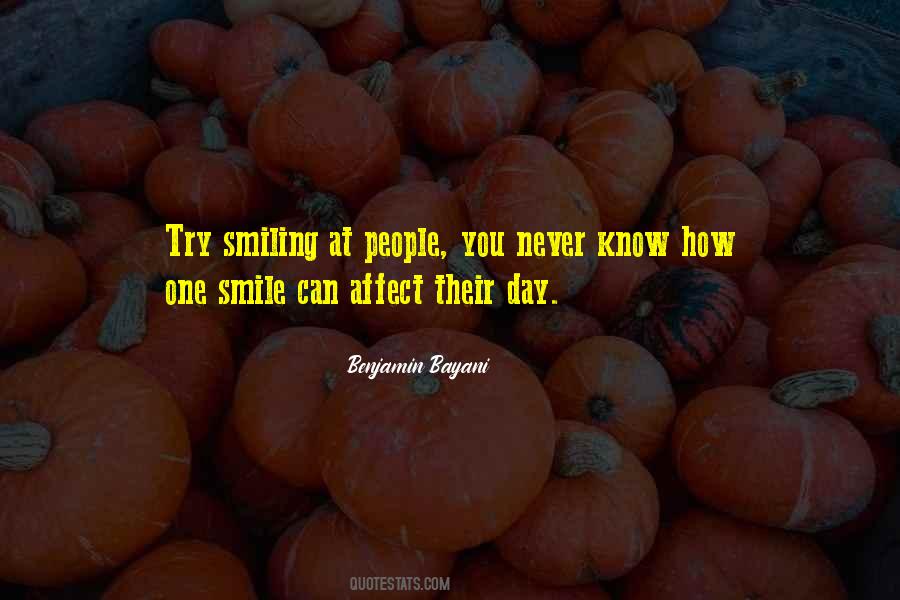 Smile Happiness Life Quotes #1232289