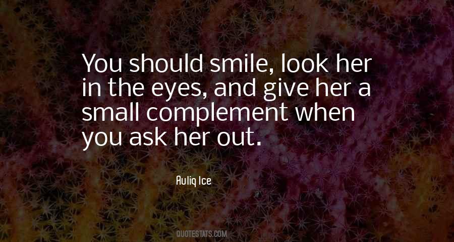 Smile In Her Eyes Quotes #980601