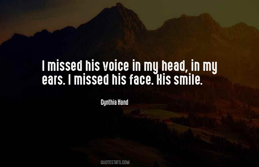 Smile In Your Voice Quotes #664736