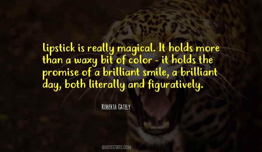 Smile Is The Best Makeup Quotes #400310