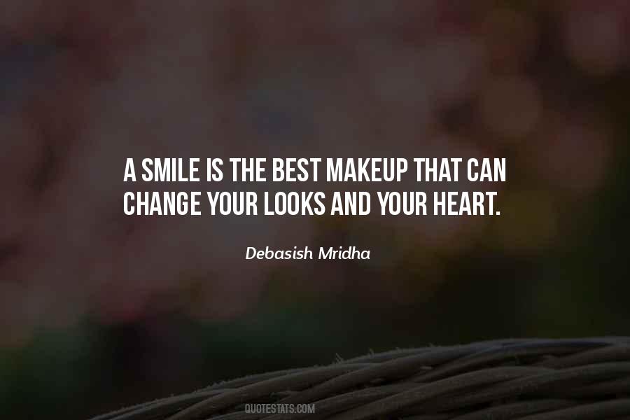 Smile Is The Best Makeup Quotes #469697