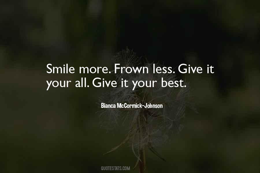 Smile More Quotes #1483070