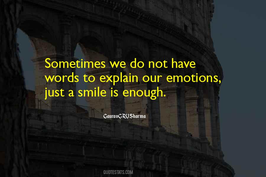 Smile Sometimes Quotes #170327