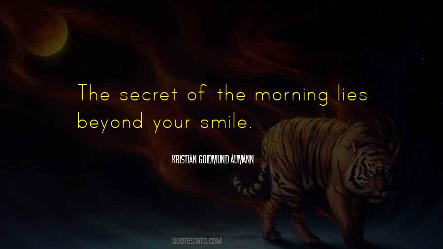Smile This Morning Quotes #392660