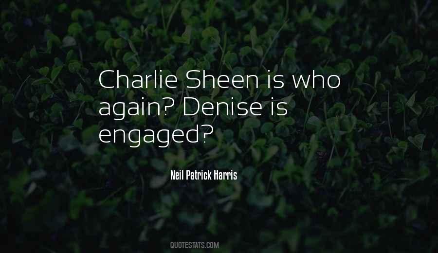 Quotes About Charlie Sheen #1034524
