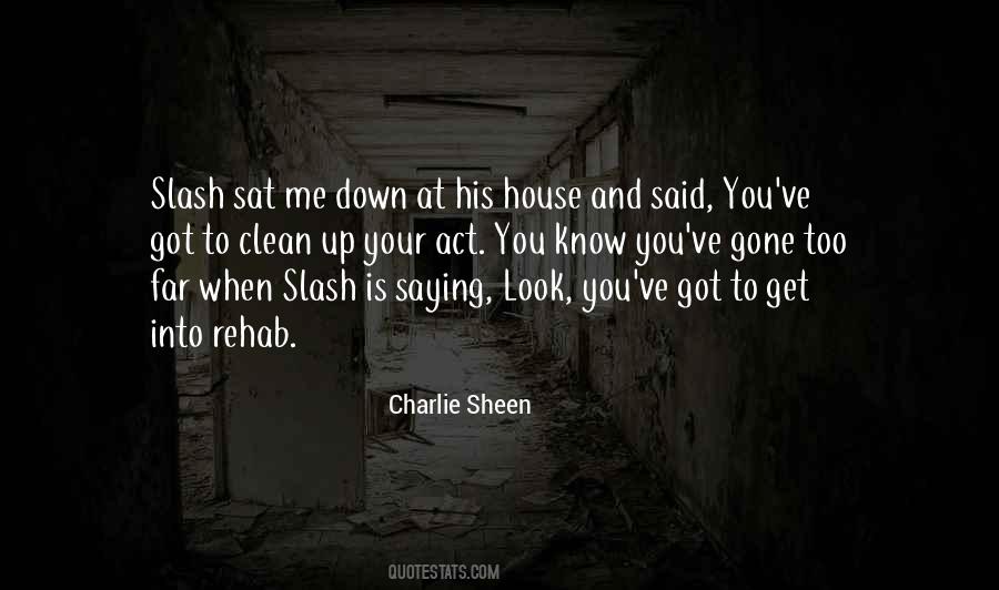 Quotes About Charlie Sheen #261034