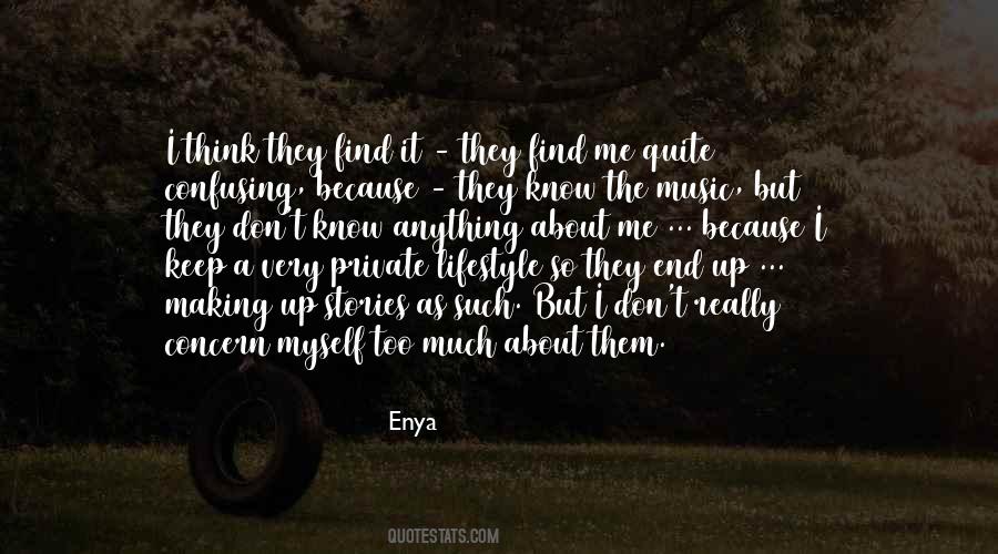 Quotes About Enya #392683