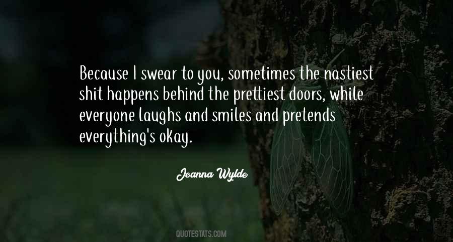 Smiles And Laughs Quotes #1783876