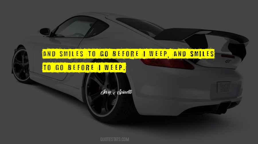 Smiles To Go Jerry Spinelli Quotes #922119