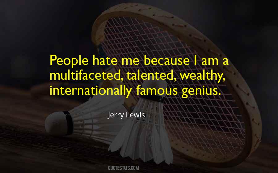 Quotes About Jerry Lewis #718233