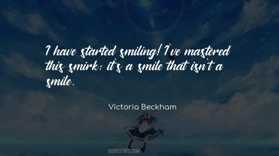 Smirk Smile Quotes #1504784