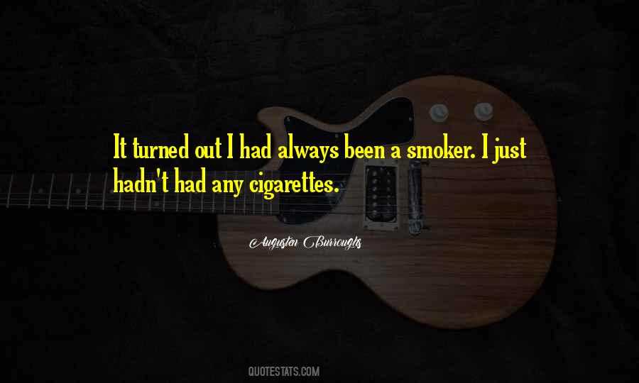 Smoker Quotes #1372573