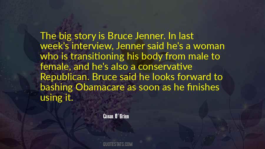 Quotes About Bruce Jenner #1140217