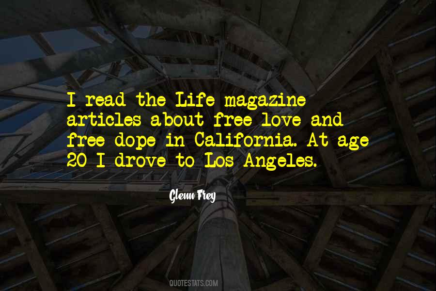 Quotes About Glenn Frey #1582704