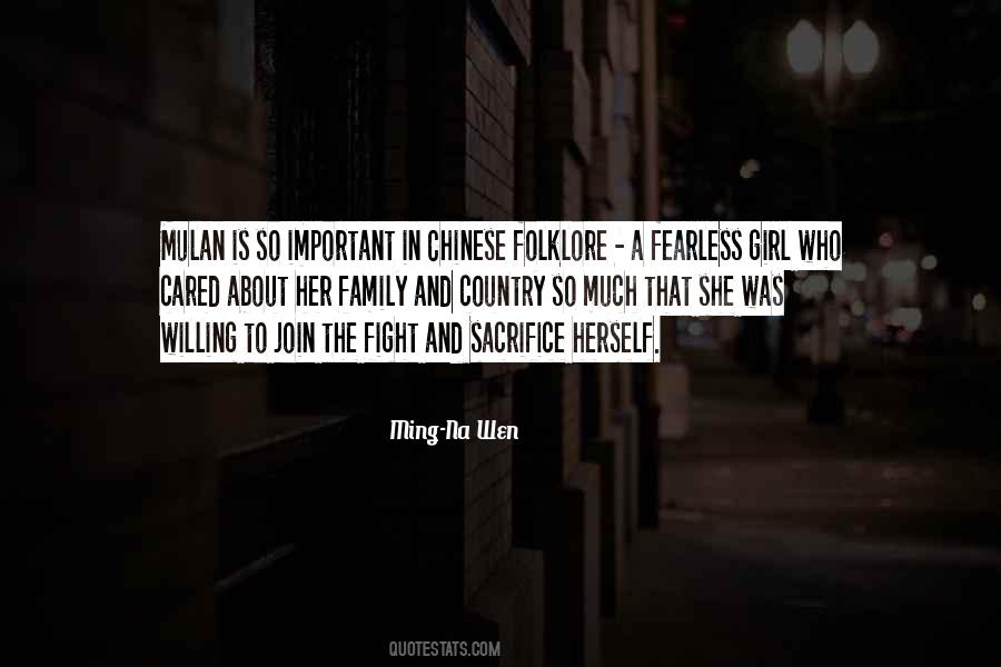 Quotes About Mulan #276388