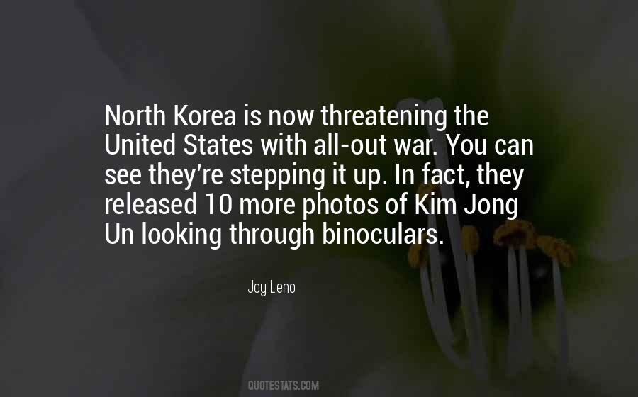 Quotes About Kim Jong Un #1164382