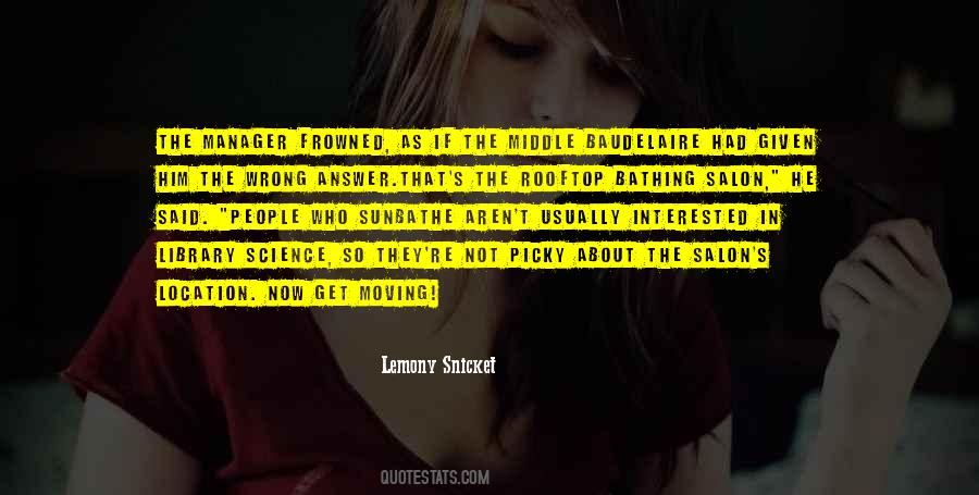 Snicket Quotes #199496