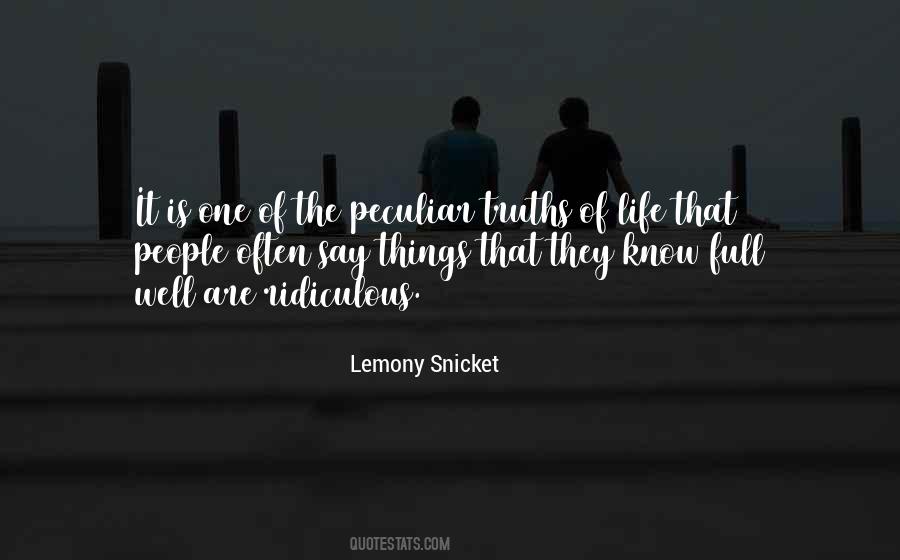 Snicket Quotes #38601