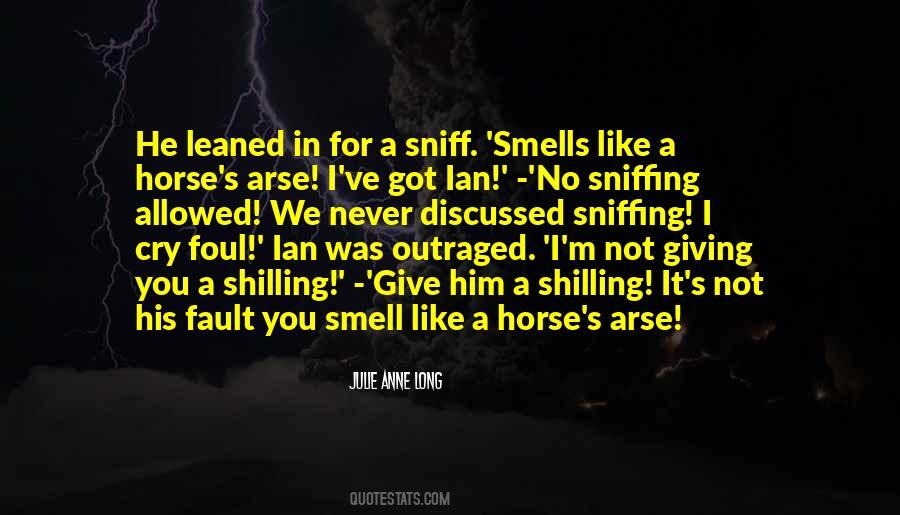 Sniff Quotes #1142492