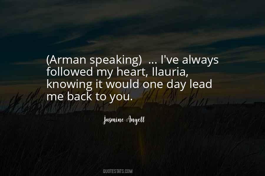 Quotes About Arman #1725274