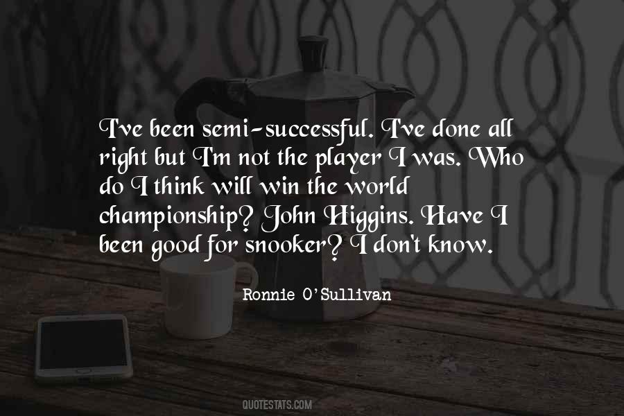 Snooker Player Quotes #821815