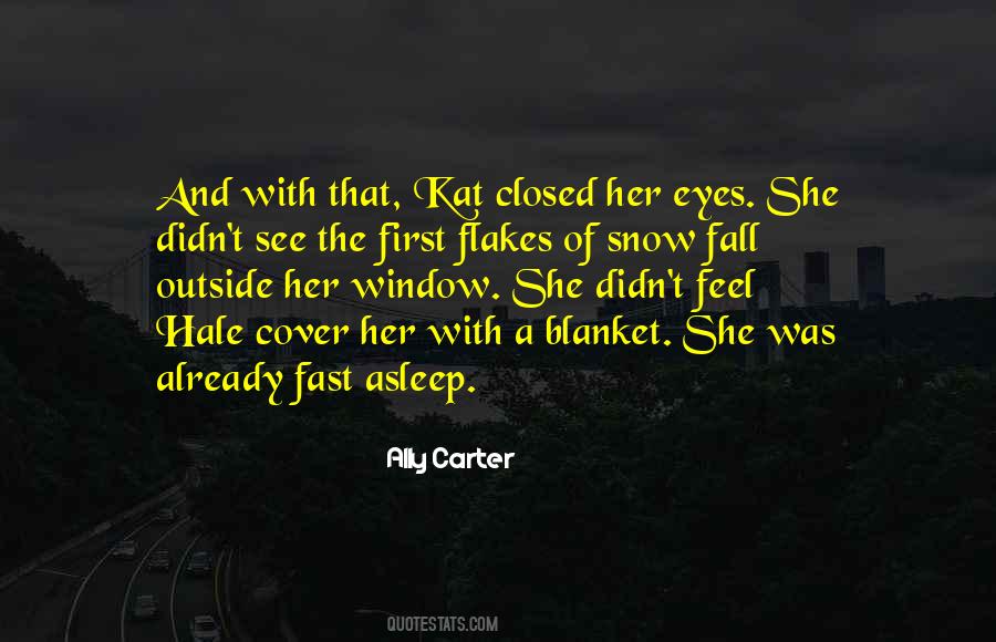 Snow Blanket Quotes #1006641