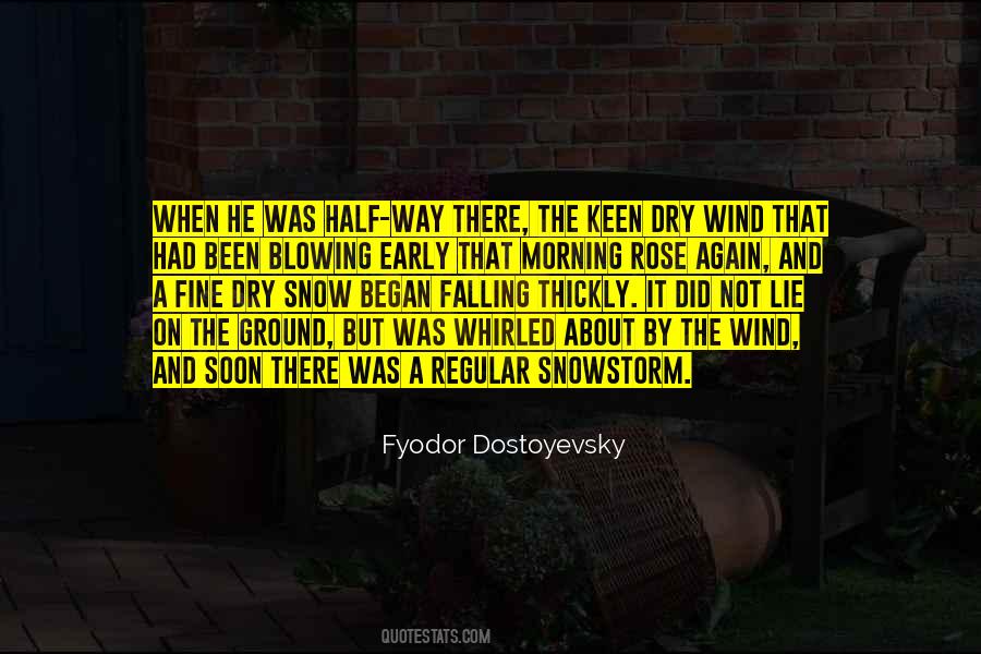 Snow Blowing Quotes #1557695