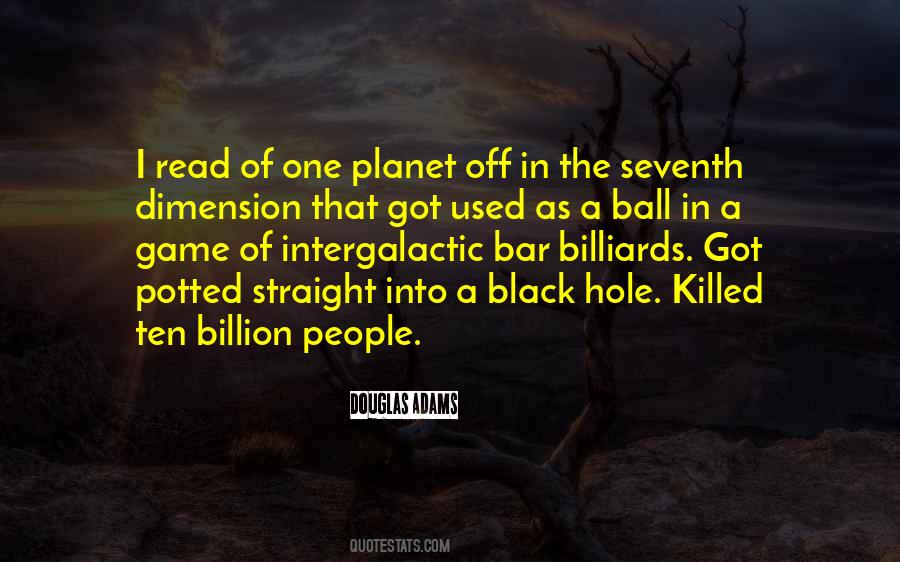 Quotes About A Hole In One #403064