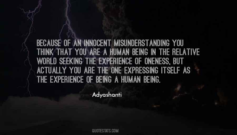 Quotes About A Human Being #1678912