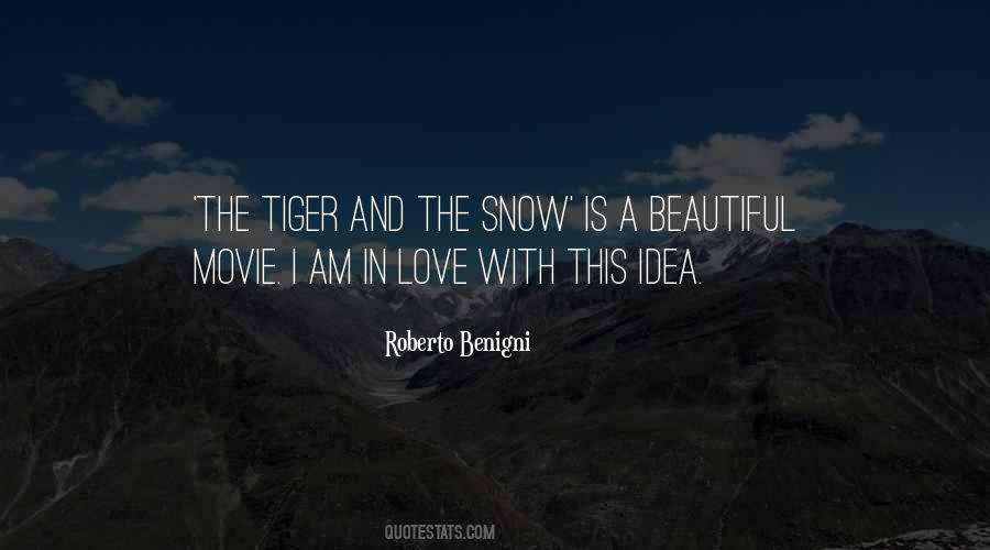 Snow Love Quotes #1075575