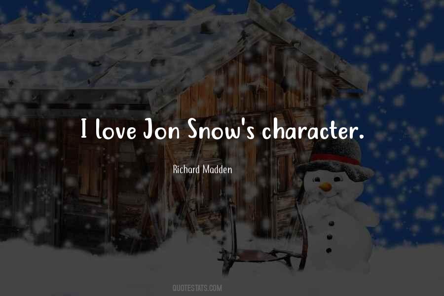 Snow Love Quotes #71741