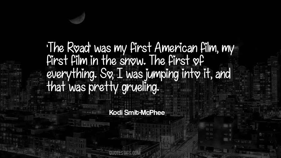 Snow Road Quotes #205323