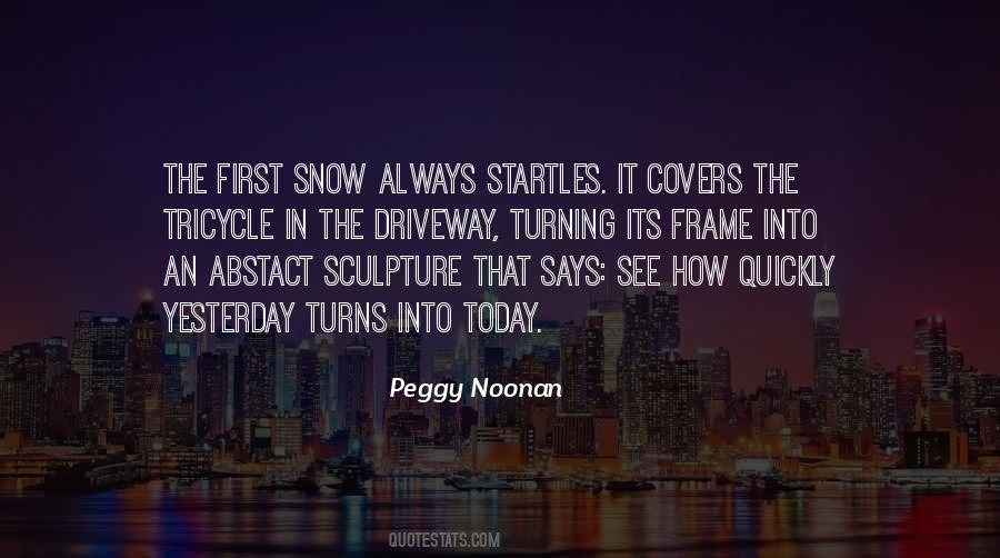 Snow Sculpture Quotes #67671