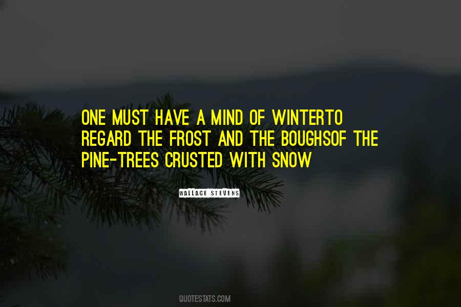 Snow Tree Quotes #69804