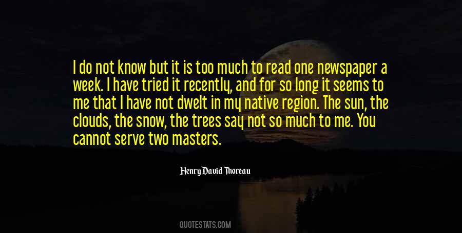 Snow Trees Quotes #1444491