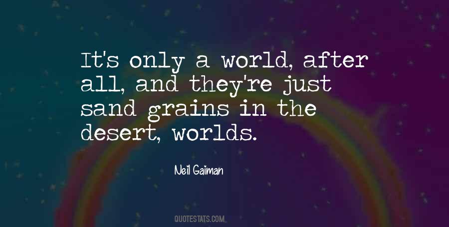 Quotes About A Just World #17243