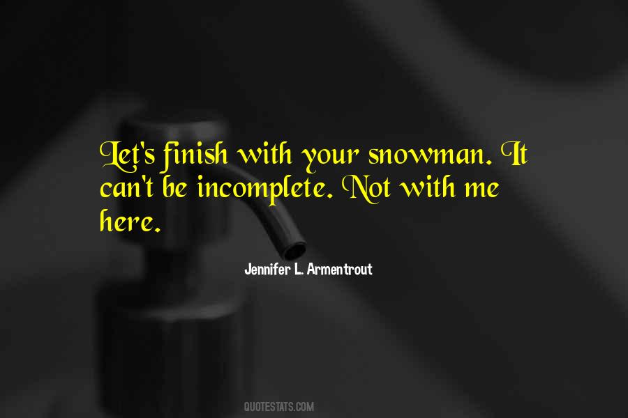 Snowman Quotes #1035366