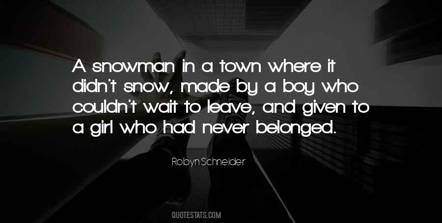 Snowman Quotes #529439