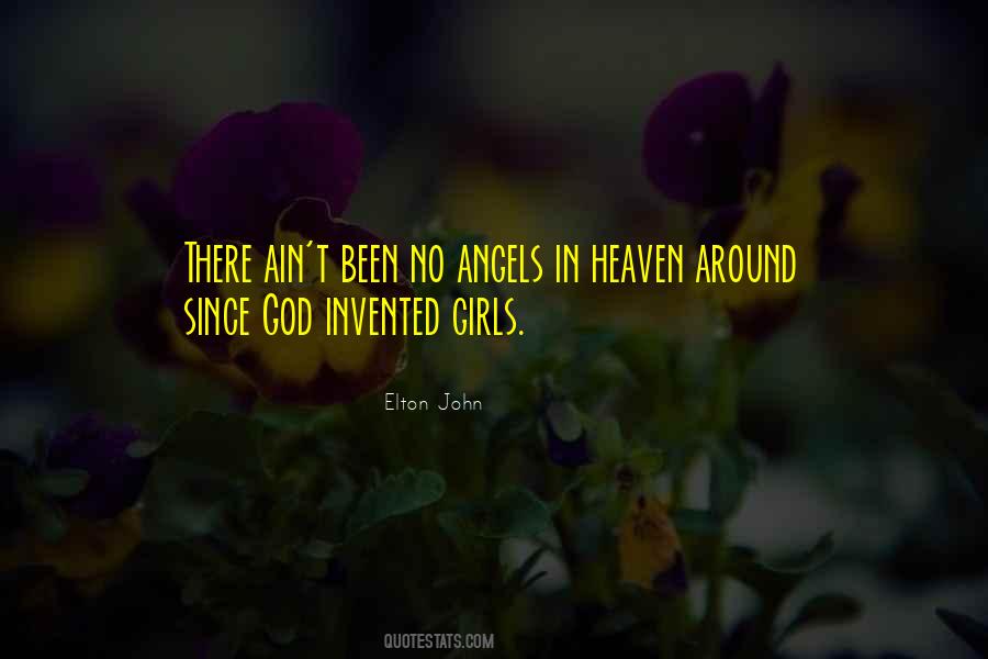 Quotes About Angel In Heaven #1745798