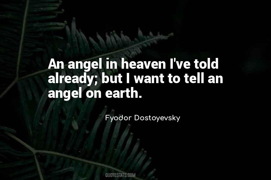 Quotes About Angel In Heaven #824081
