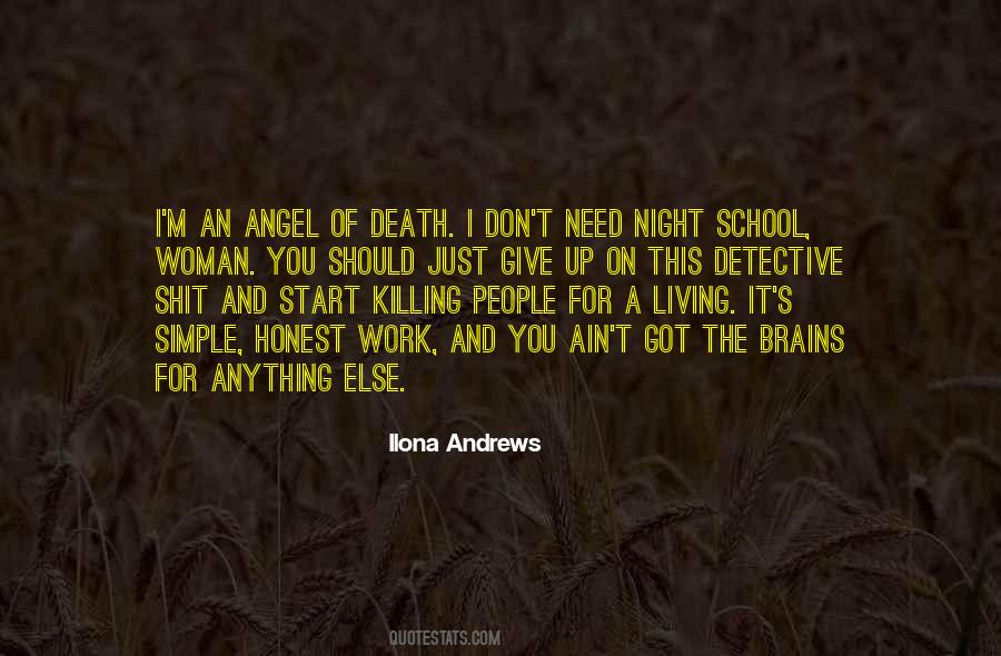 Quotes About Angel Of Death #586174