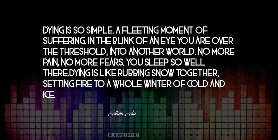 So Cold Winter Quotes #1840806