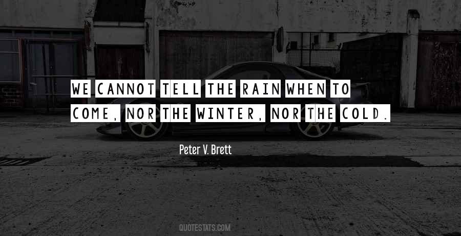 So Cold Winter Quotes #244420