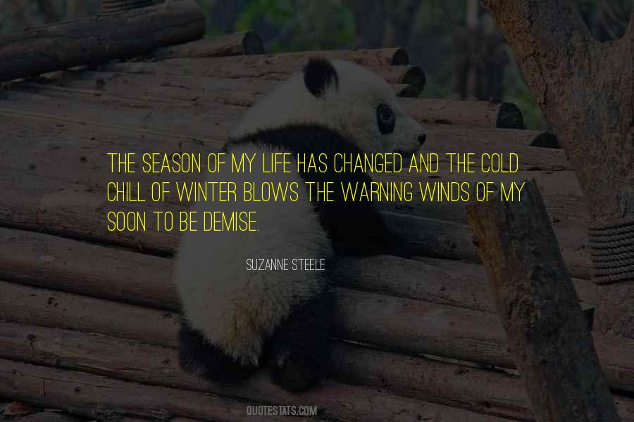 So Cold Winter Quotes #255263