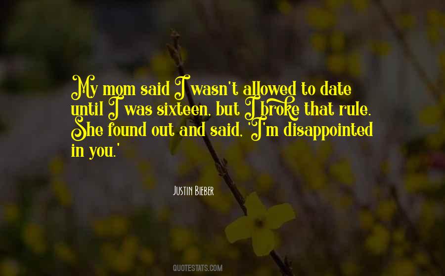 So Disappointed In You Quotes #36389