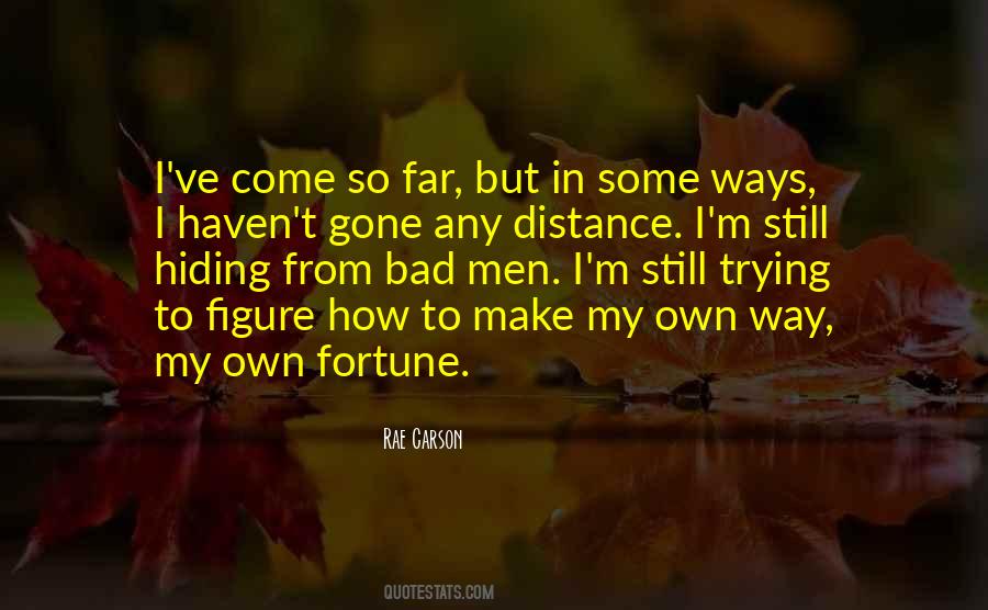 So Far Gone Quotes #1535351