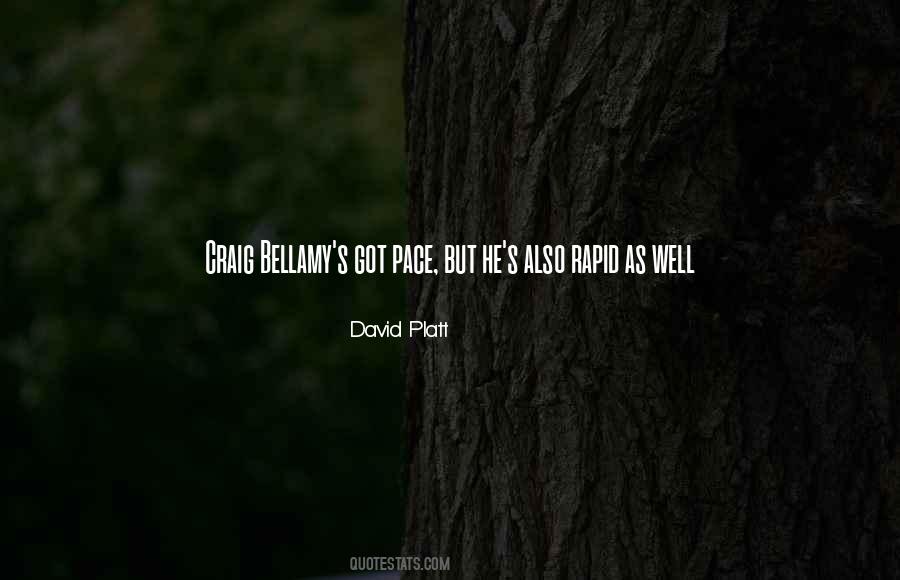 Quotes About Craig Bellamy #182039