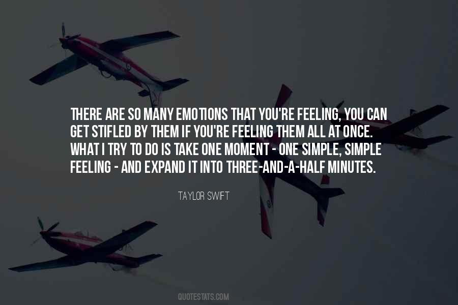 So Many Emotions Quotes #1111203